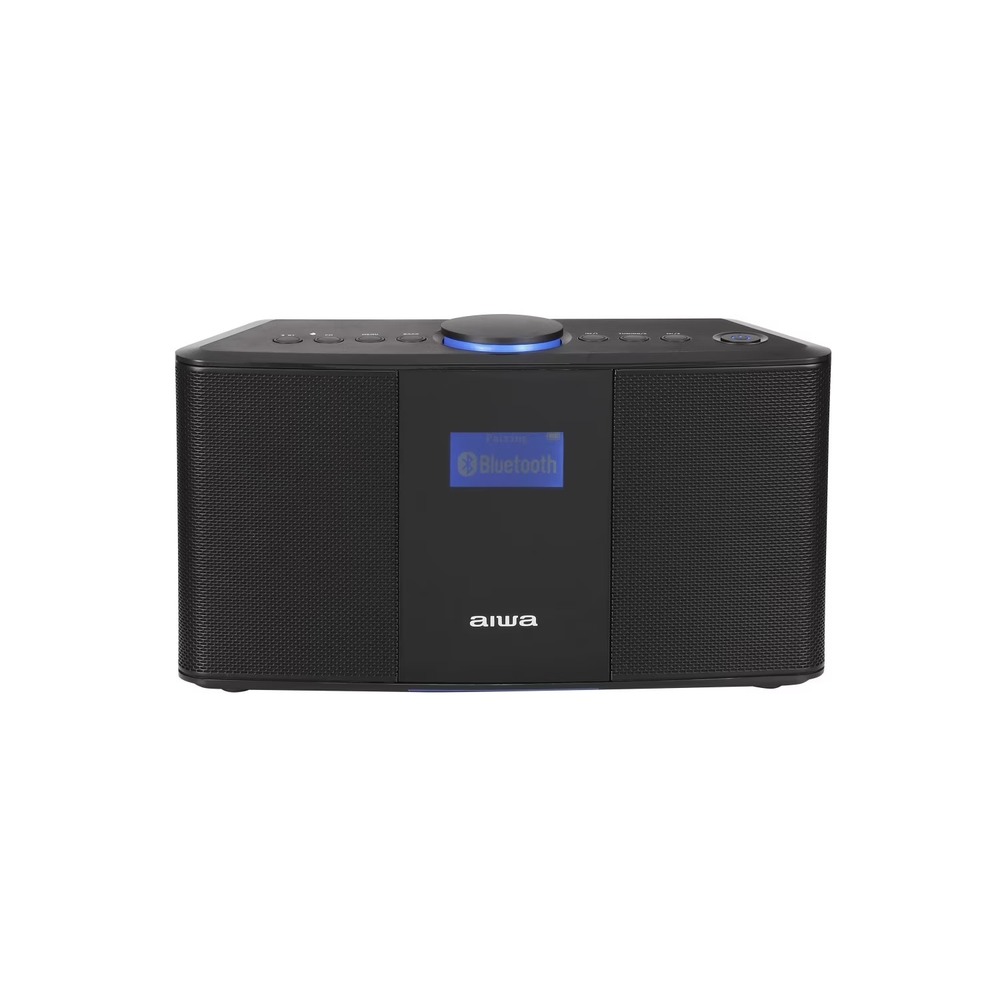 Aiwa Exos-5 Wireless Bluetooth Hi-Fi Home Speaker w/ FM Radio Alarm Clock